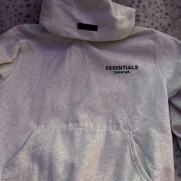 Fear of God Essentials Gray Hoodie